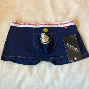Men’s L Andrew Christian trunk briefs almost naked